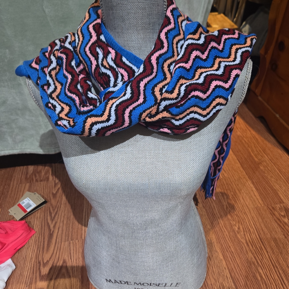 Missoni Multicolor Zigzag Scarf